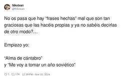 Enlace a Está en panadero desconocido, por @Nikotxan