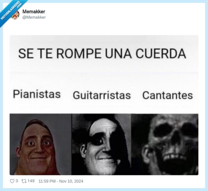 pianista,guitarrista,cantante,romperse,cuerda