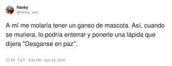 Enlace a Desganse en paz, por @Hanky_solo