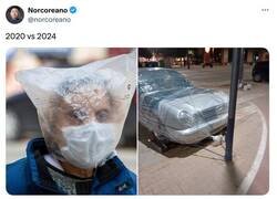 Enlace a 2020 vs 2024, por @norcoreano