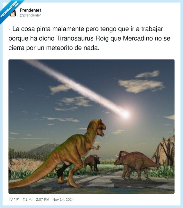 tiranosaurus,mercadino,meteorito,trabajar