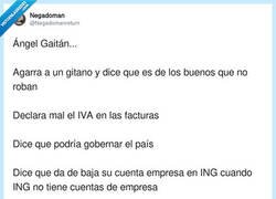 Enlace a Ángel Gaitán es el cuñado en mayúsculas de España, por @Negadomanreturn