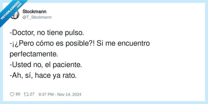 perfectamente,paciente,doctor,pulso