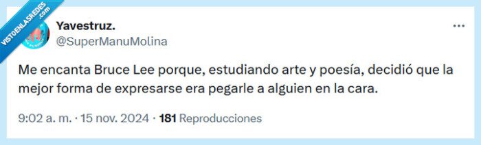 bruce lee,poesía,arte