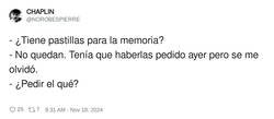 Enlace a ¿Qué?, por @NOROBESPIERRE