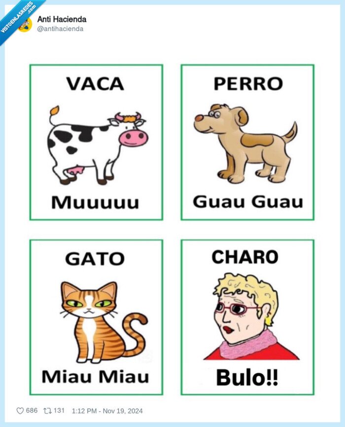 charo,bulo,cansina,pesada