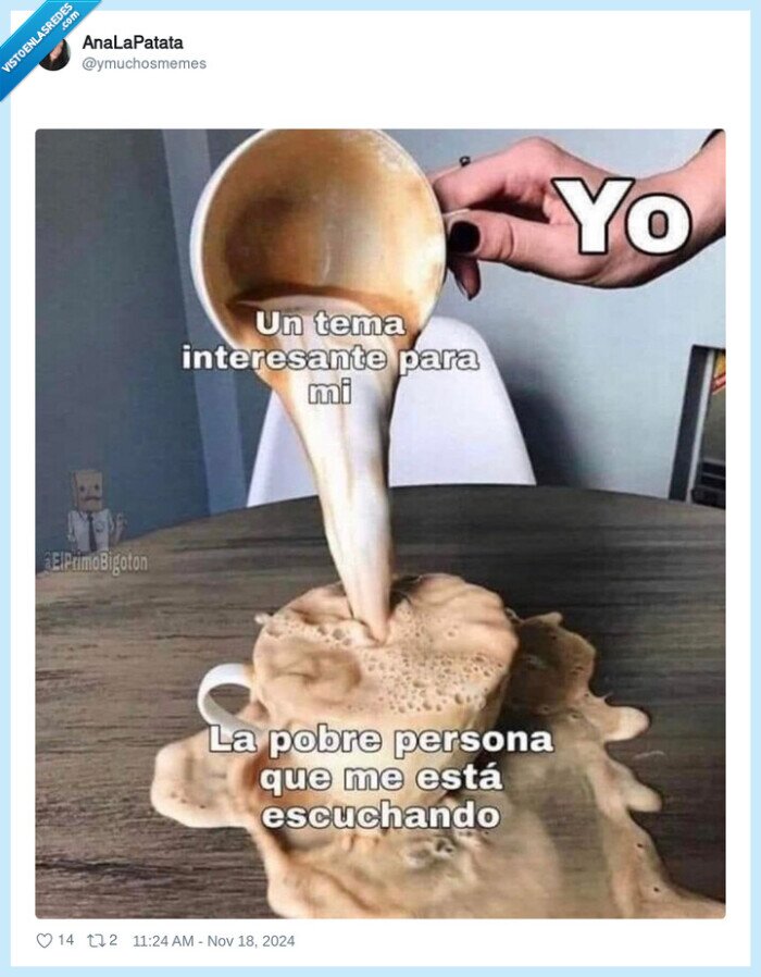 turra,escuchar,persona,tema interesante