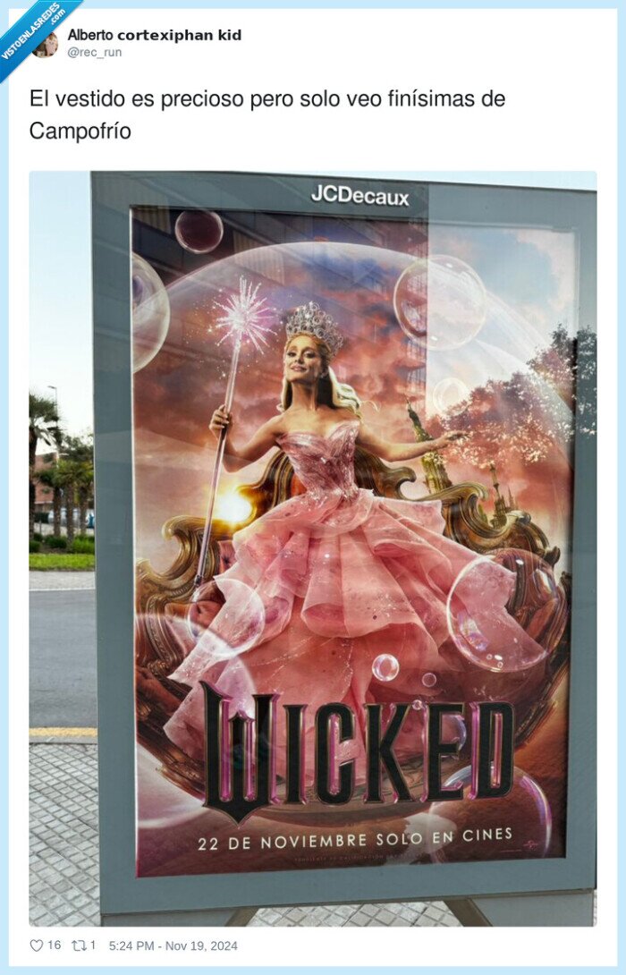 campofrío,finísimas,wicked,vestido