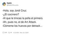 Enlace a Cuánta calle, Jordi, por @NadimRevuelta