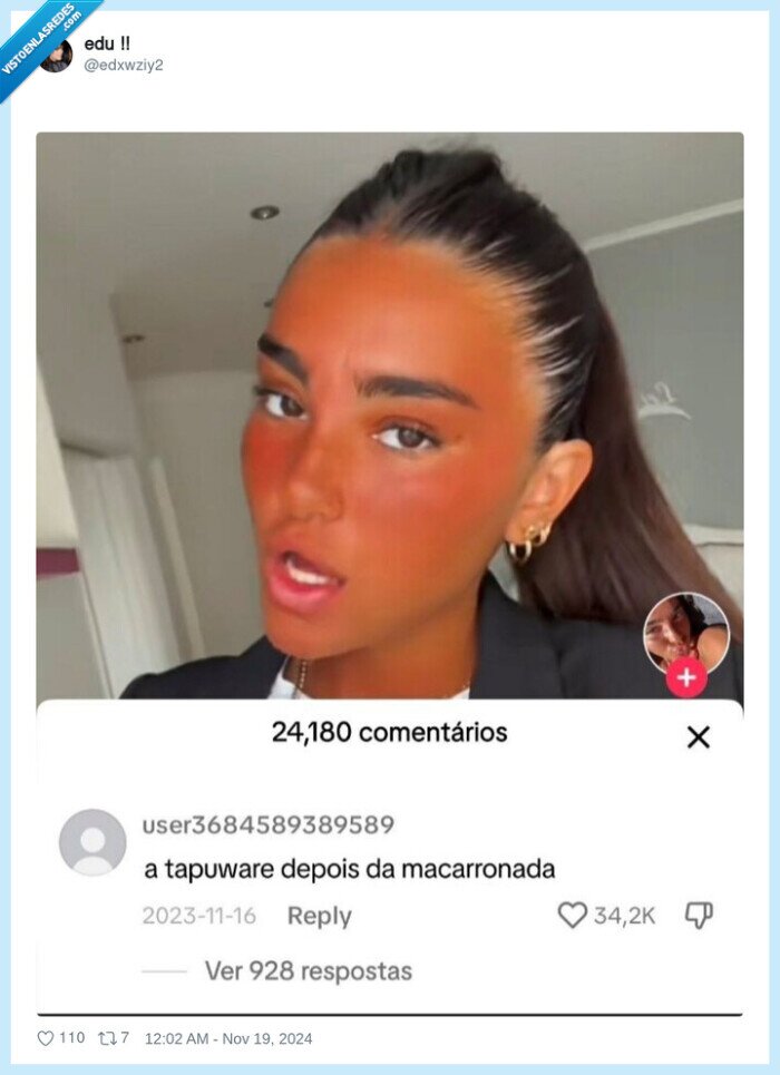 cara,naranja,tupperware