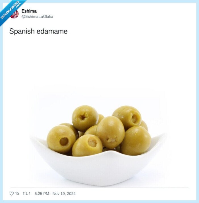 spanish,edamame,olivas,aceitunas