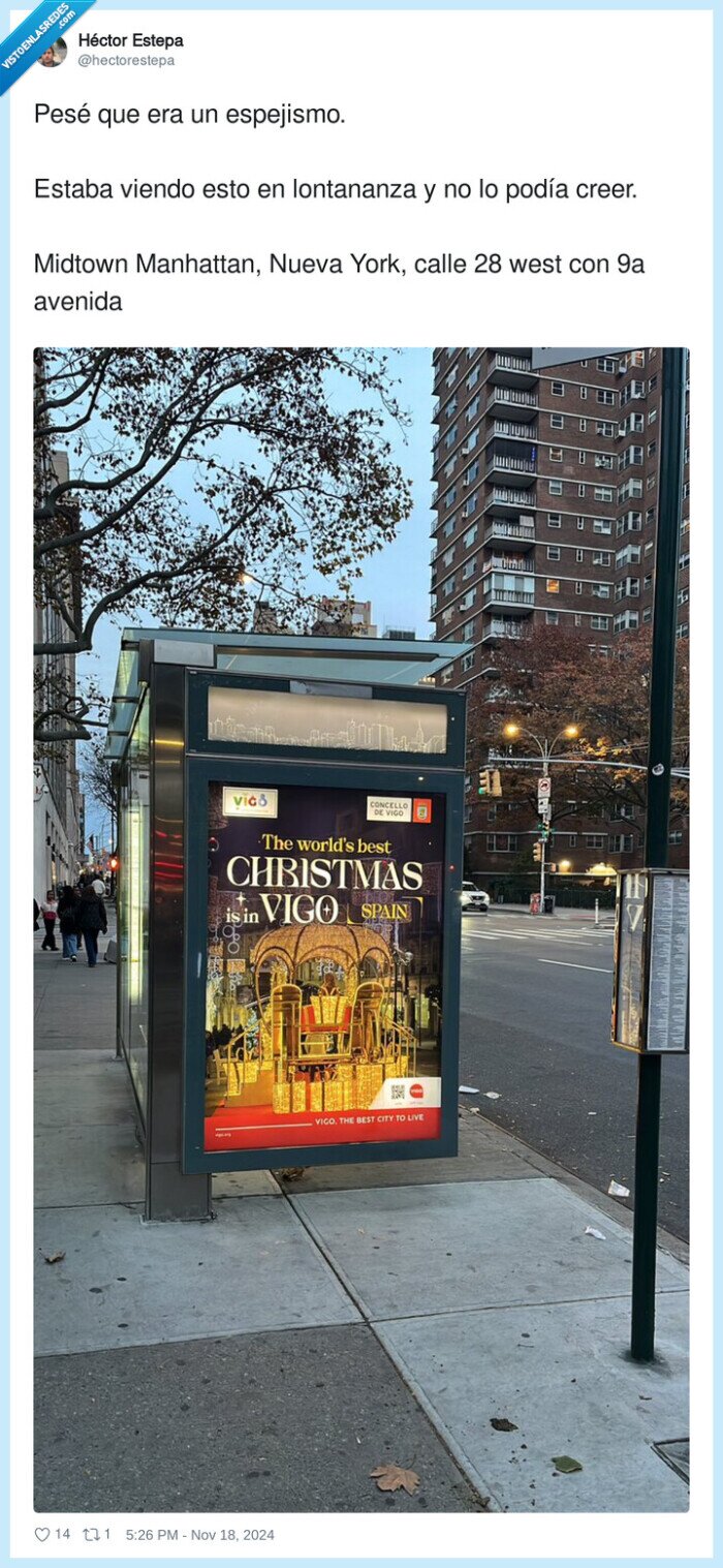 manhattan,avenida,midtown,vigo,luces,navidad