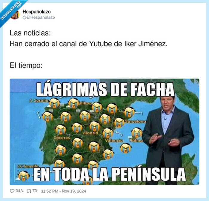 iker jiménez,cerrado,youtube,canal,españa,fachas