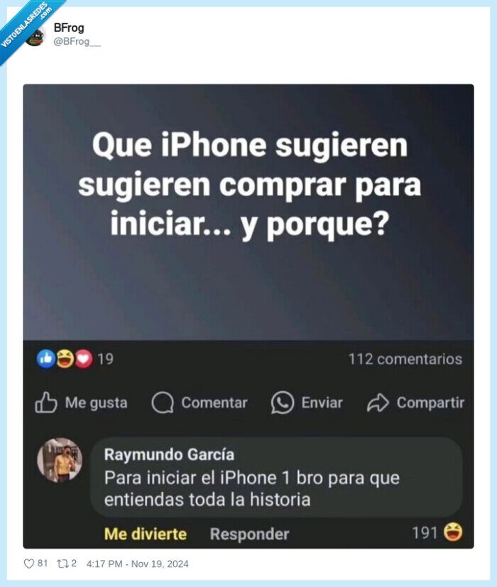 iphone 1,comprar,recomendar