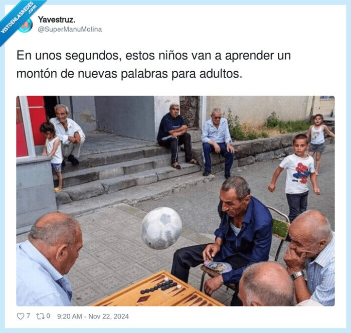 abuelos,partida,desmontar,pelota,niños