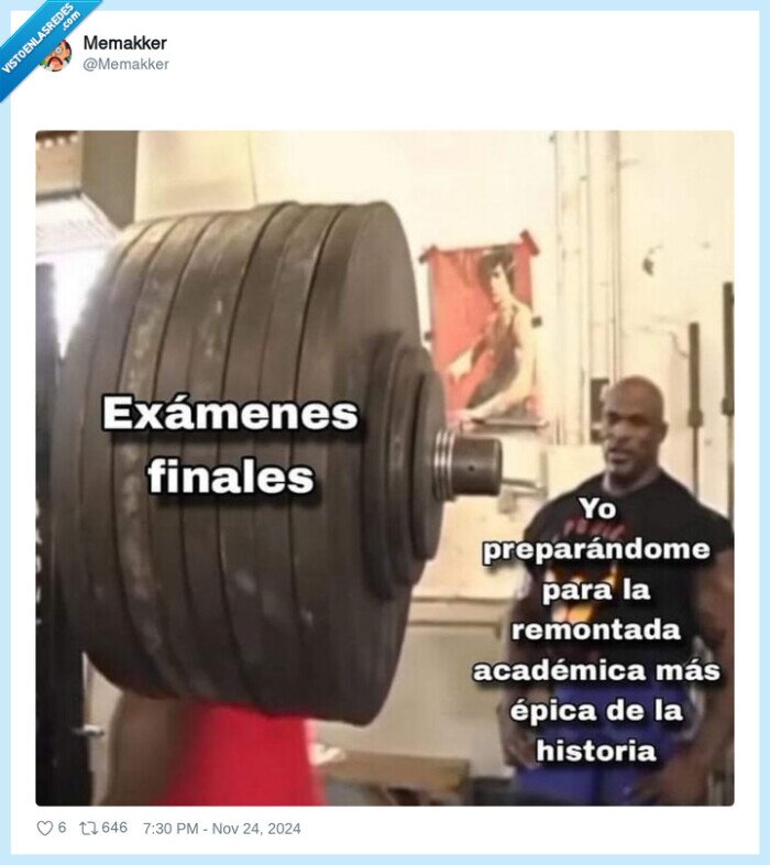 remontada,examenes finales,historia