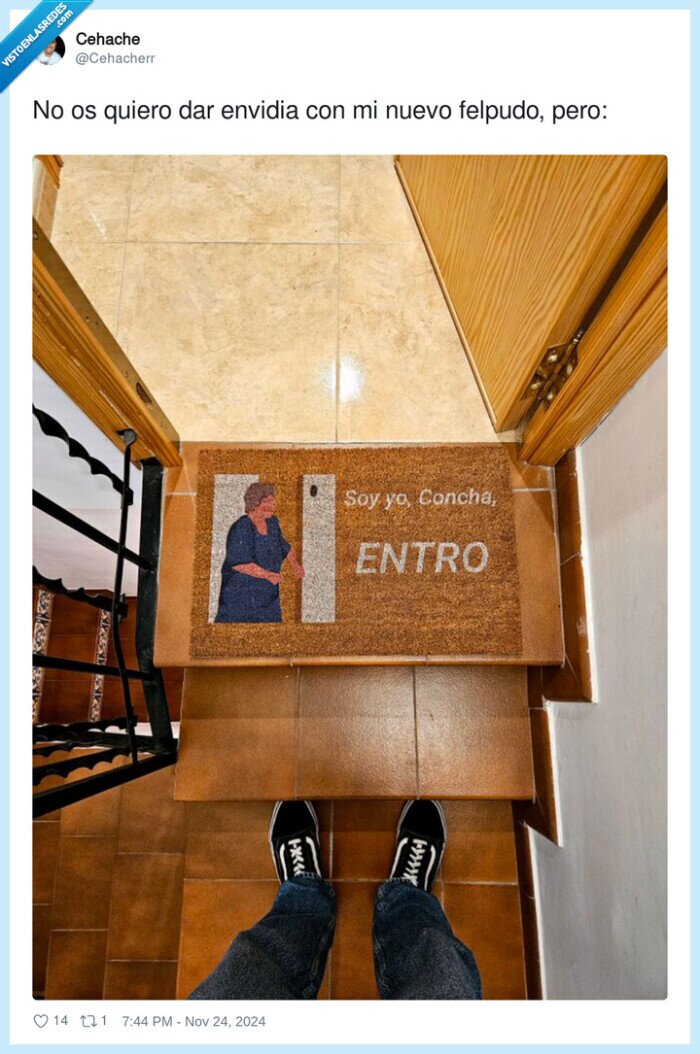 felpudo,envidia,doña concha,anhqv