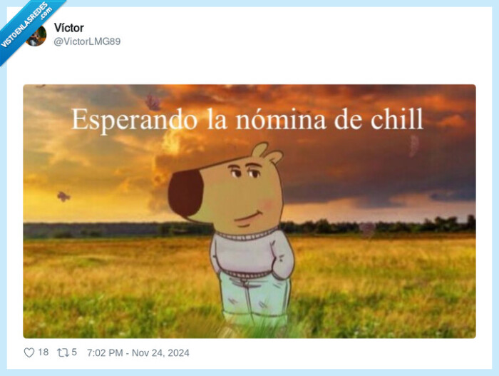 chill guy,nomina,esperar