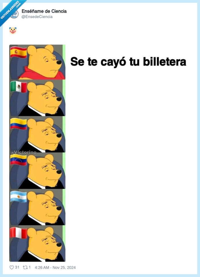 winnie the pooh,billetera,rapido