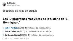 Enlace a Huele a facherío, por @LosPajarosPican