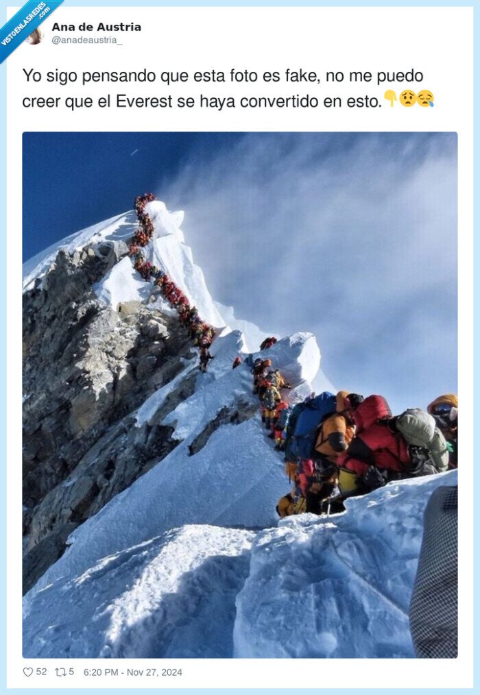 gente,abarrotado,everest,fake