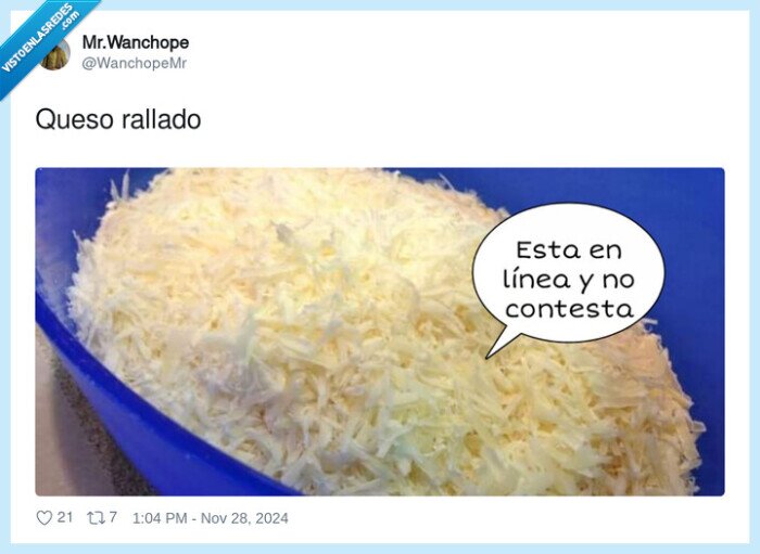 rallado,queso,en linea,contestar