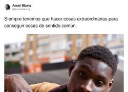 Enlace a Por fin no será un blanco pintado de negro, por @asaaribibang