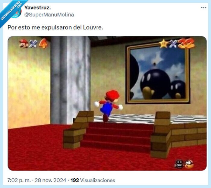 louvre,museo,mario 64