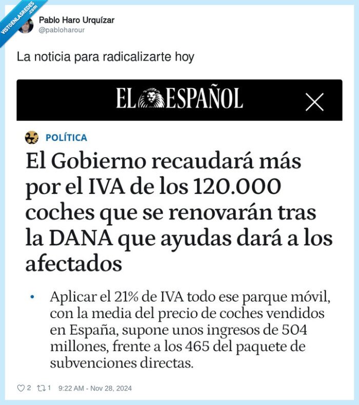 radicalizar,noticia,dana,afectados