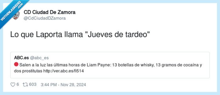 laporta,jueves,tardeo,liam payne