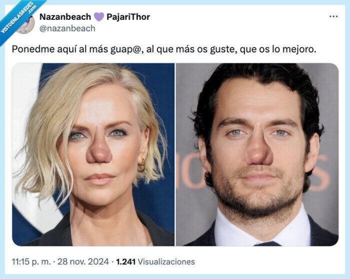 charlize theron,henry cavill,lucas,nariz