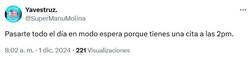 Enlace a Un día sin poder hacer nada por @supermanumolina