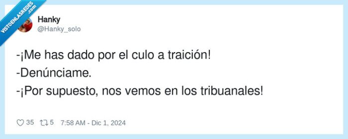 denunciar,tribunales,traición