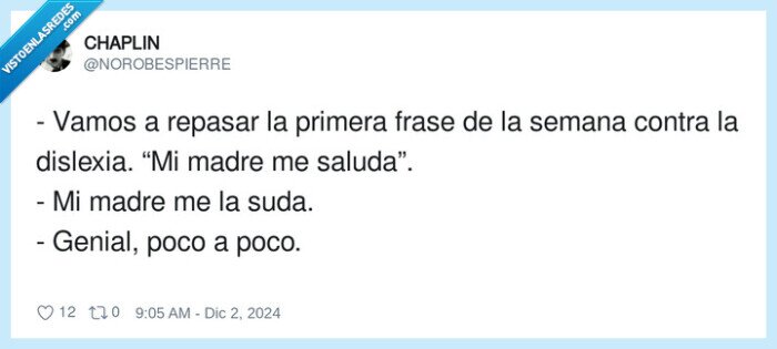 saludar,dislexia,repasar,me la suda