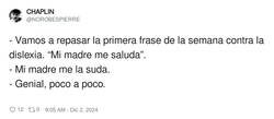 Enlace a Semana contra la dislexia, por @NOROBESPIERRE