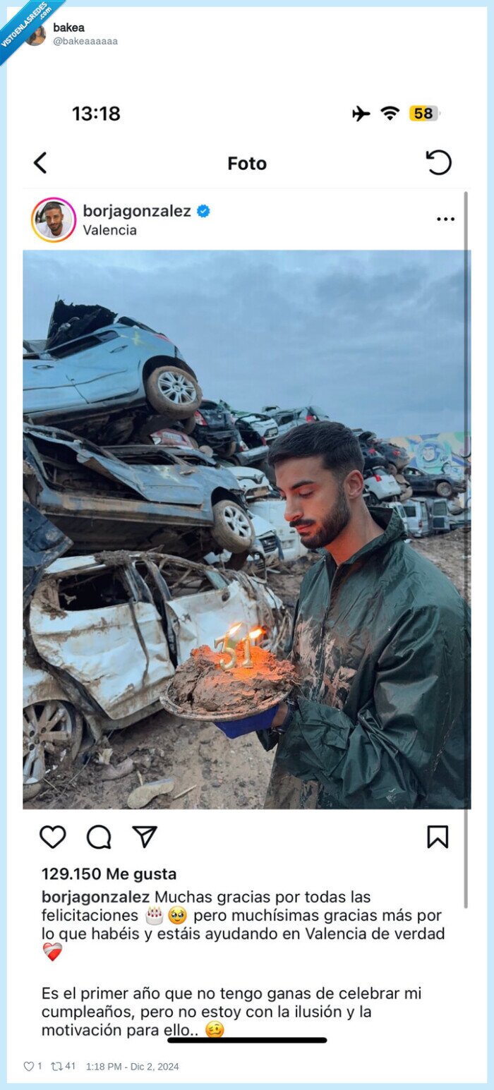 dana,barro,tarta,cumpleaños