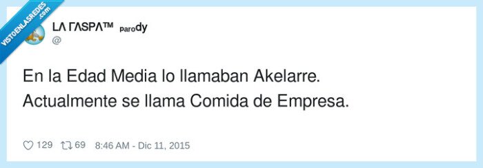 akelarre,comida de empresa