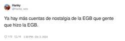 Enlace a Sois muy pesados, por @Hanky_solo
