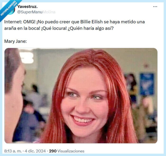 araña,billie eilish,spiderman,boca