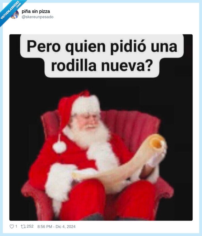 pedir,regalo,papanoel,rodilla