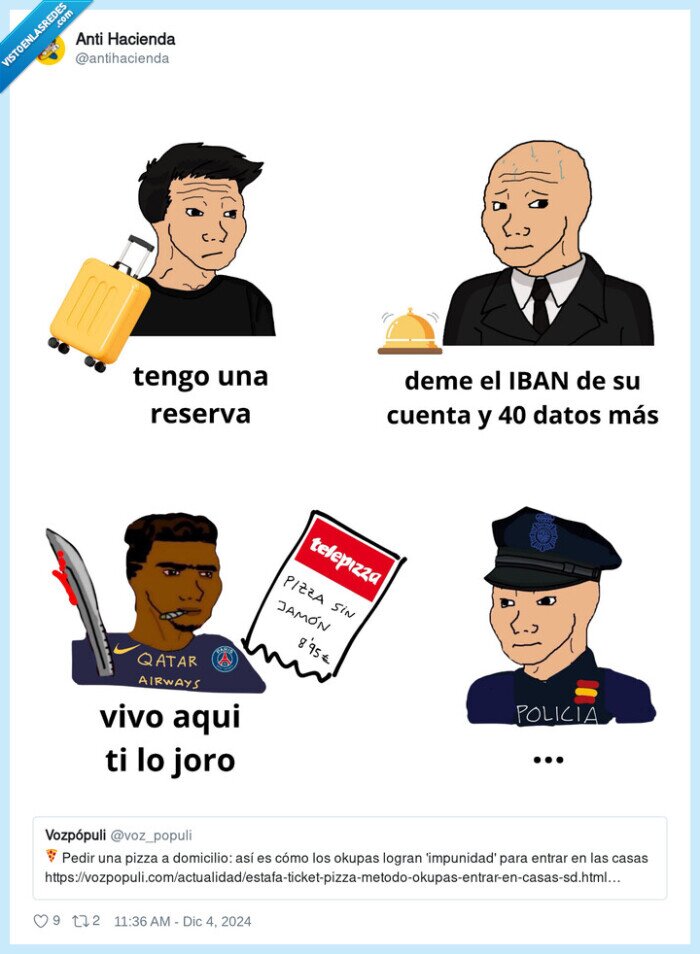 okupas,moros,pizzar,reserva,hotel,datos