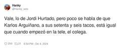 Enlace a Está igual que hace 20 años, por @Hanky_solo