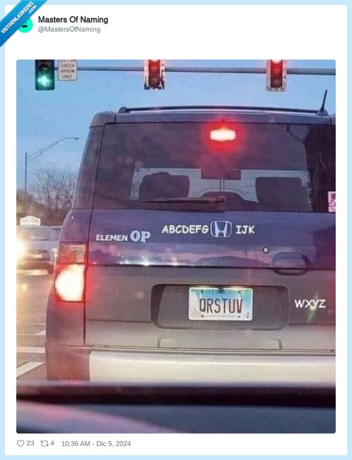 honda,abecedario,letras