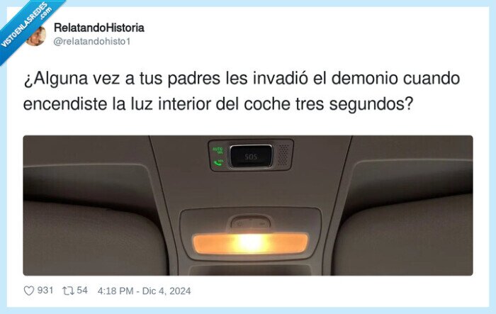 encender,interior,coche,luces