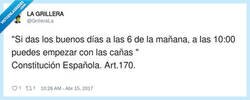 Enlace a Ahora entiendo lo de mucha gente bebiéndose un sol y sombra a las 8 de la mañana, por @GrilleraLa