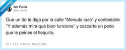Enlace a El remedio para los piropos inoportunos, por @sor_fur cia