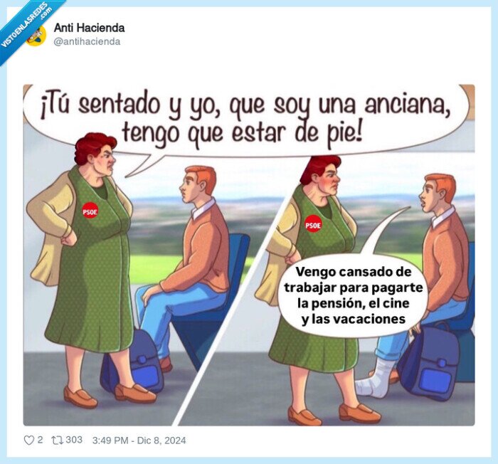 anciana,de pie,autobus,pension,pagar,cansado