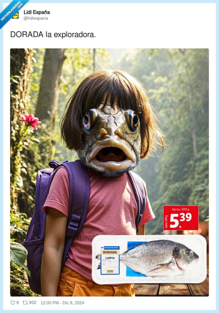 exploradora,dorada,dora,lidl