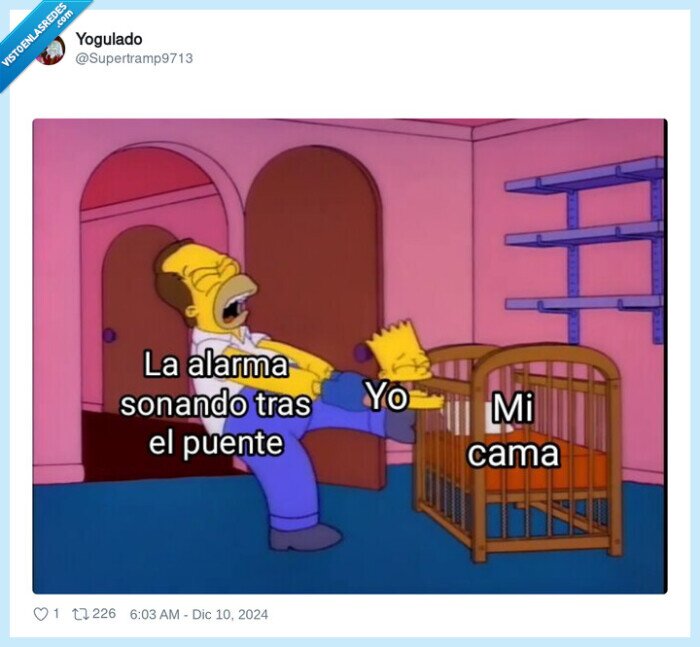 alarma,sonar,puente,cama,trabajar,simpson