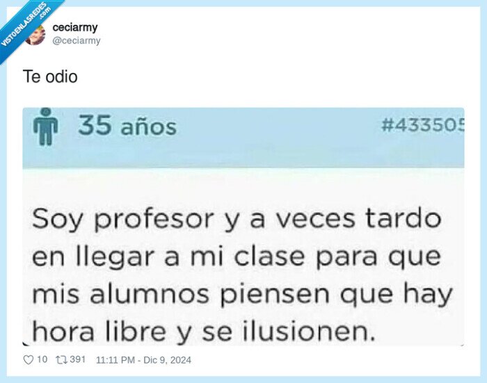 profesor,tarde,llegar,clase,ilusionarse